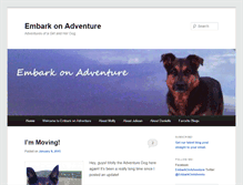 Tablet Screenshot of embarkonadventure.com